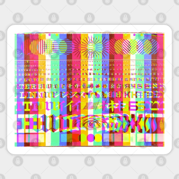 Eye Test Remix 2 Sticker by chilangopride